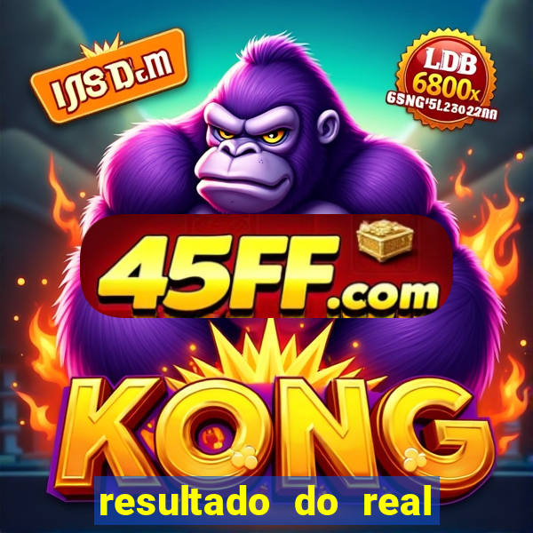 resultado do real cap deste domingo